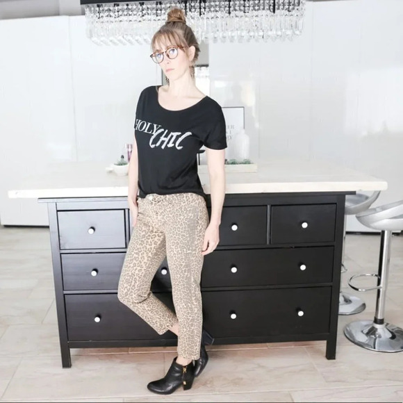 Leopard print denim - Picture 12 of 16